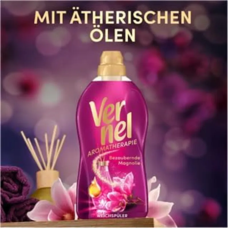 VERNEL Aromatherapie Bezaubernde Magnolie Płyn Do Płukania Urzekająca Magnolia 46 Prań