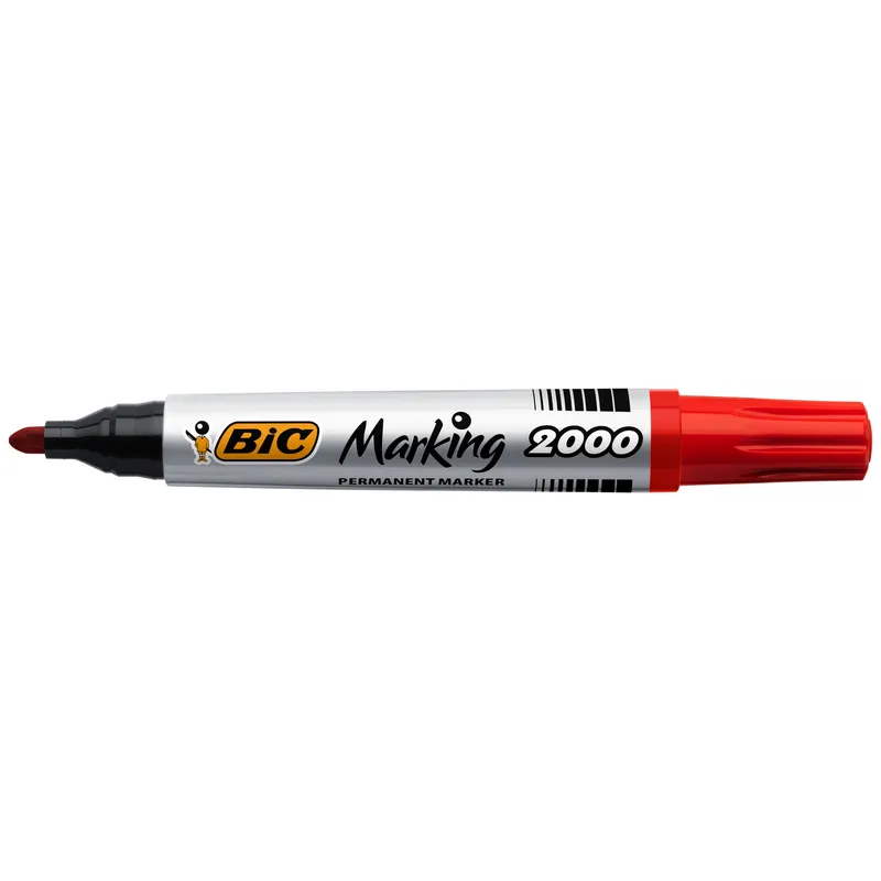 BIC Marking 2000 ECOlutions Marker Z Okrągłą Końcówką 1 Sztuka - Czerwony