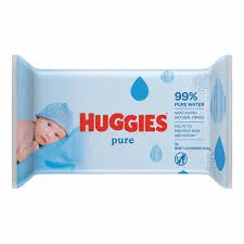 Huggies Pure Chusteczki Nawilżone 56 szt