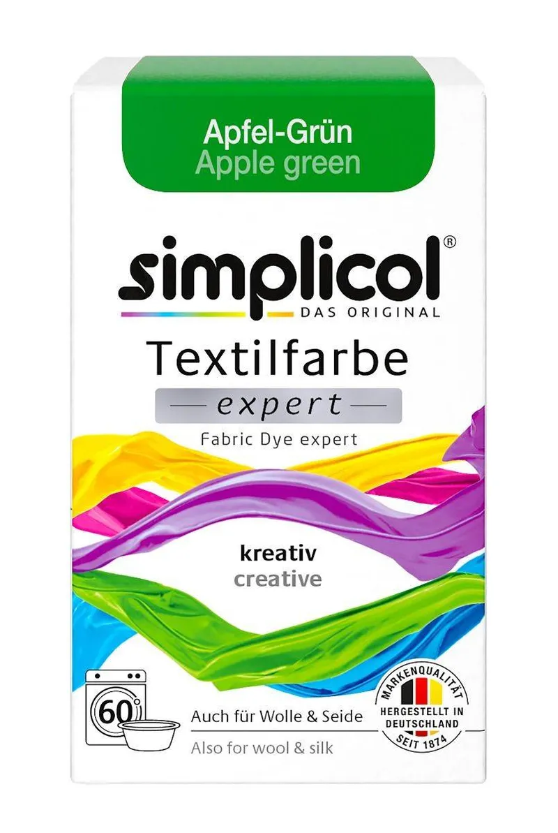 SIMPLICOL Expert Barwnik Do Tkanin Apfel-Grün 150 g