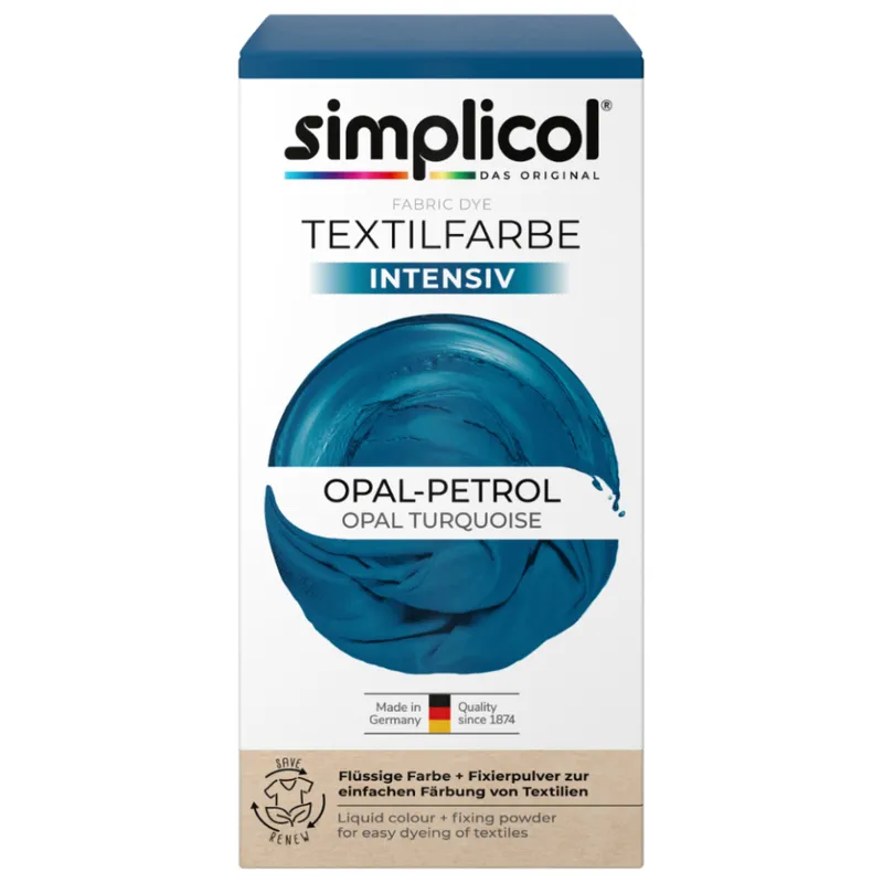 SIMPLICOL Intensiv Barwnik Do Tkanin Opal-Petrol