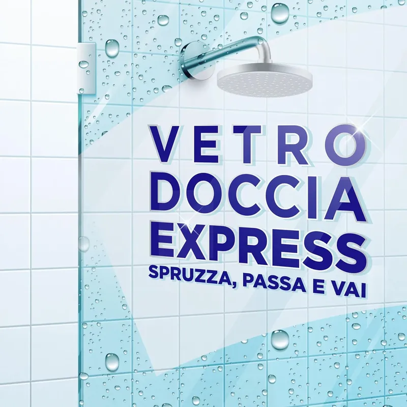 VIAKAL Doccia Express Fiori Eleganti Płyn Do Mycia Kabin Prysznicowych Bez Spłukiwania 470 ml