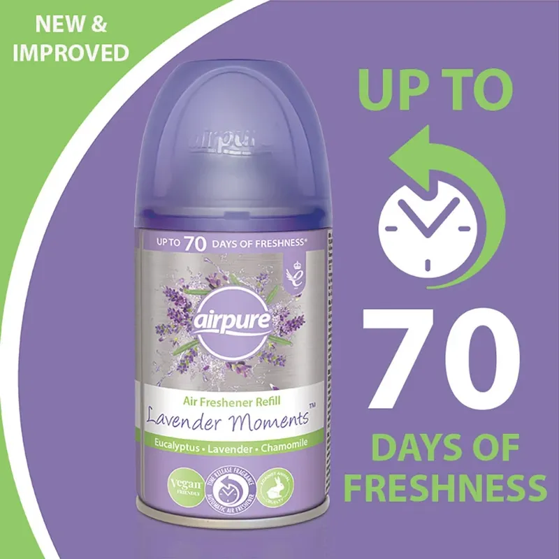 AIRPURE Lavender Moments Odświeżacz Powietrza 250 ml