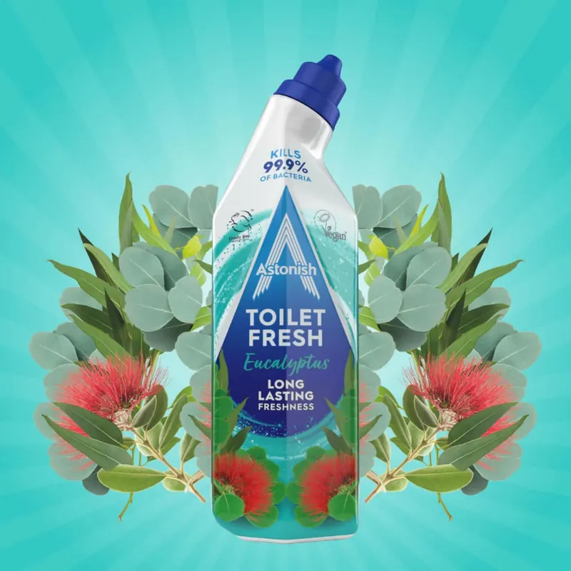 ASTONISH Toilet Fresh Eucalyptus Żel WC 750 ml