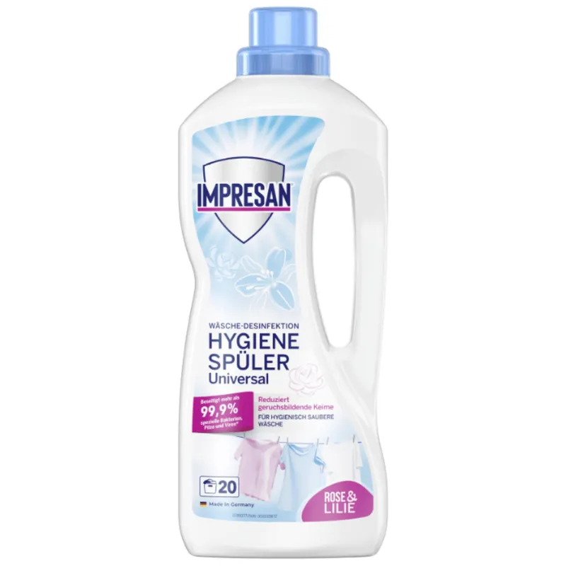 IMPRESAN Rose & Lilie Uniwersalny Higieniczny Płyn Do Płukania 1,5 l