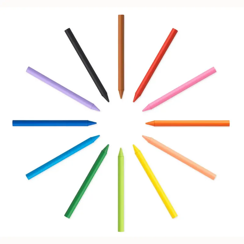 BIC Kids Plastidecor Kredki Świecowe 24 Kolory