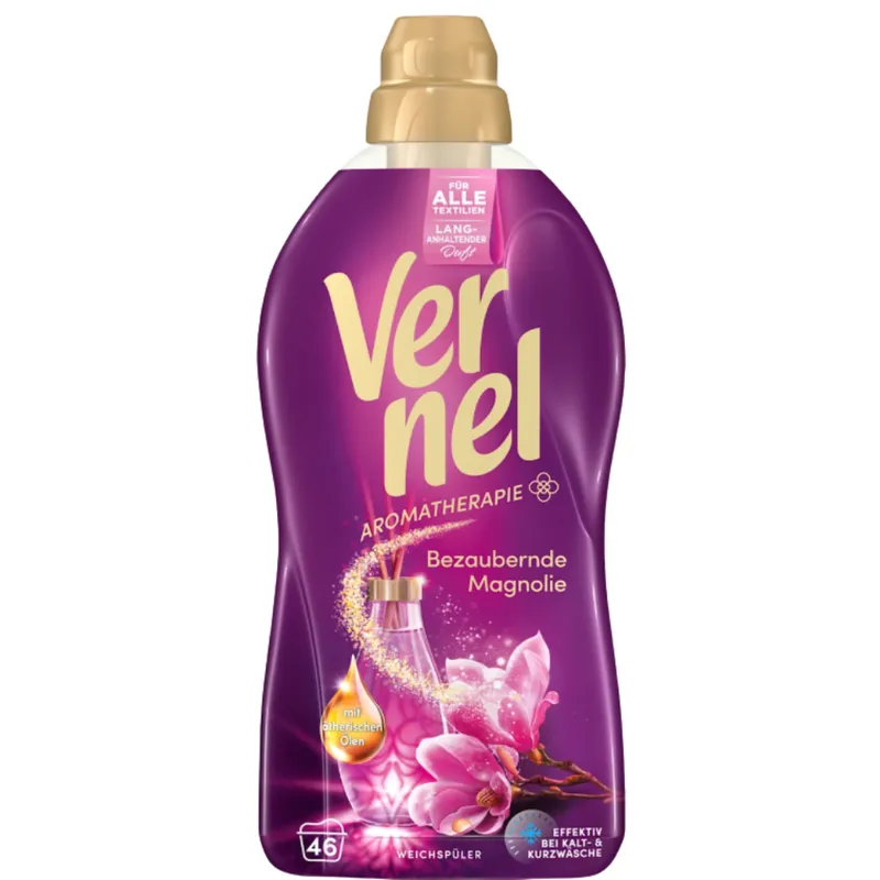 VERNEL Aromatherapie Bezaubernde Magnolie Płyn Do Płukania Urzekająca Magnolia 46 Prań