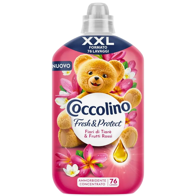 COCCOLINO Fiori Di Tiare E Frutti Rossi Concentrato Płyn Do Płukania 87 Prań