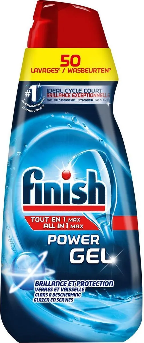 FINISH All In One Power Gel Żel Do Zmywarki 50 Myć