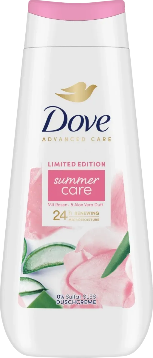 DOVE Summer Care Mit Rosen- & Aloe Vera Żel Pod Prysznic 225 ml