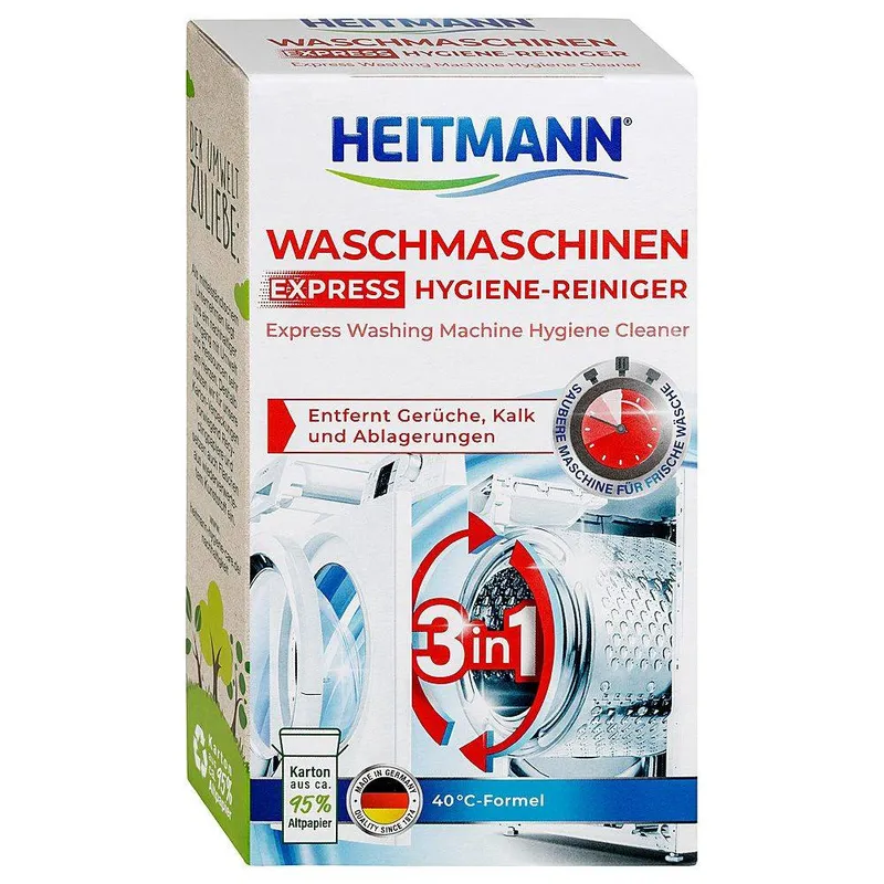 HEITMANN Express Środek Do Higieny Pralki 250 g