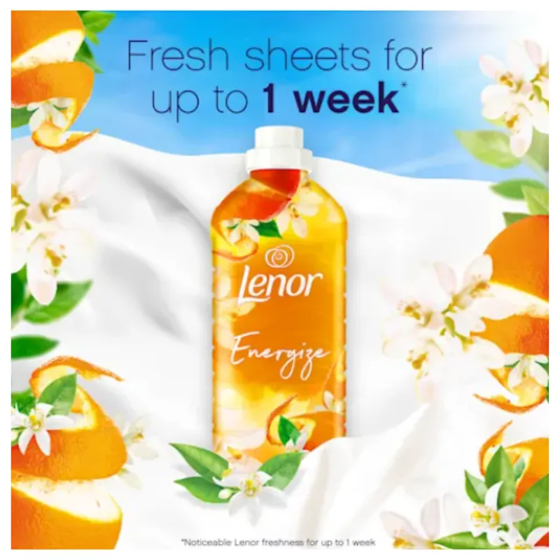 LENOR Energize Citrus &White Verbena Płyn Do Płukania 42 Prania