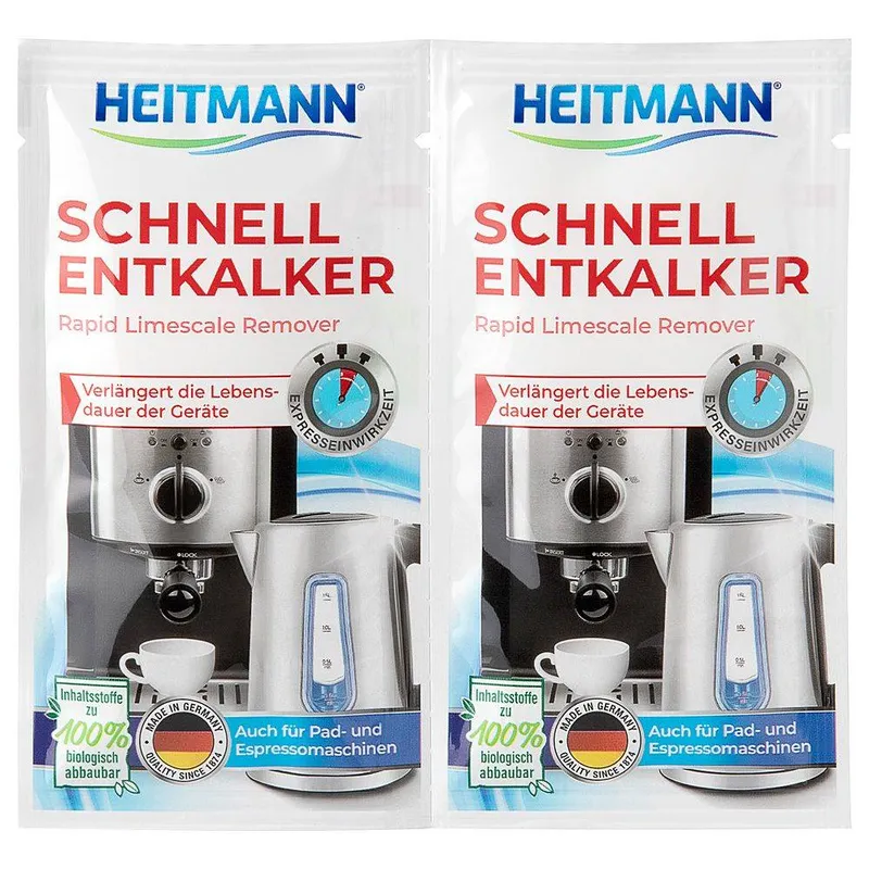 HEITMANN Schnell-Entkalker Odkamieniacz 2 x 15 g