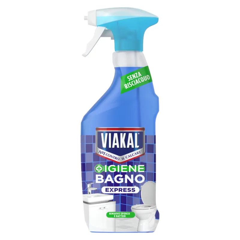 VIAKAL +Igiene Express Płyn Do Mycia Kabin Prysznicowych Bez Spłukiwania 470ml