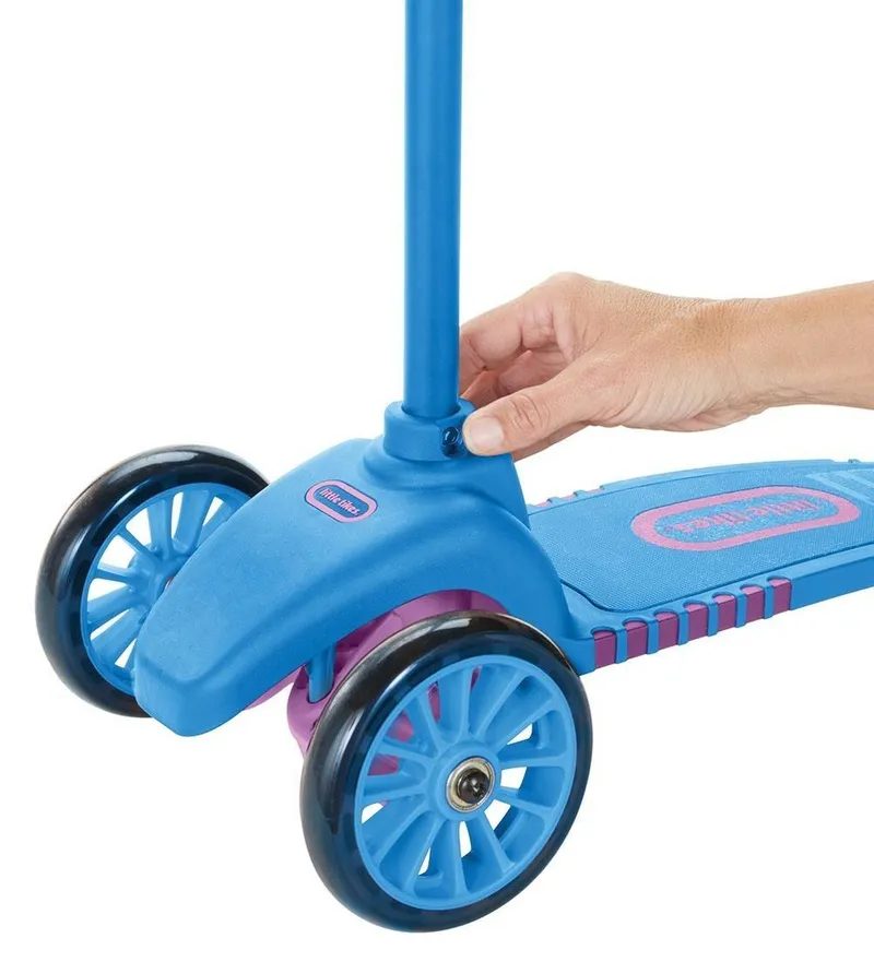 Hulajnoga Trójkołowa Do Dzieci Little Tikes To Turn - Niebiesko-Różowa