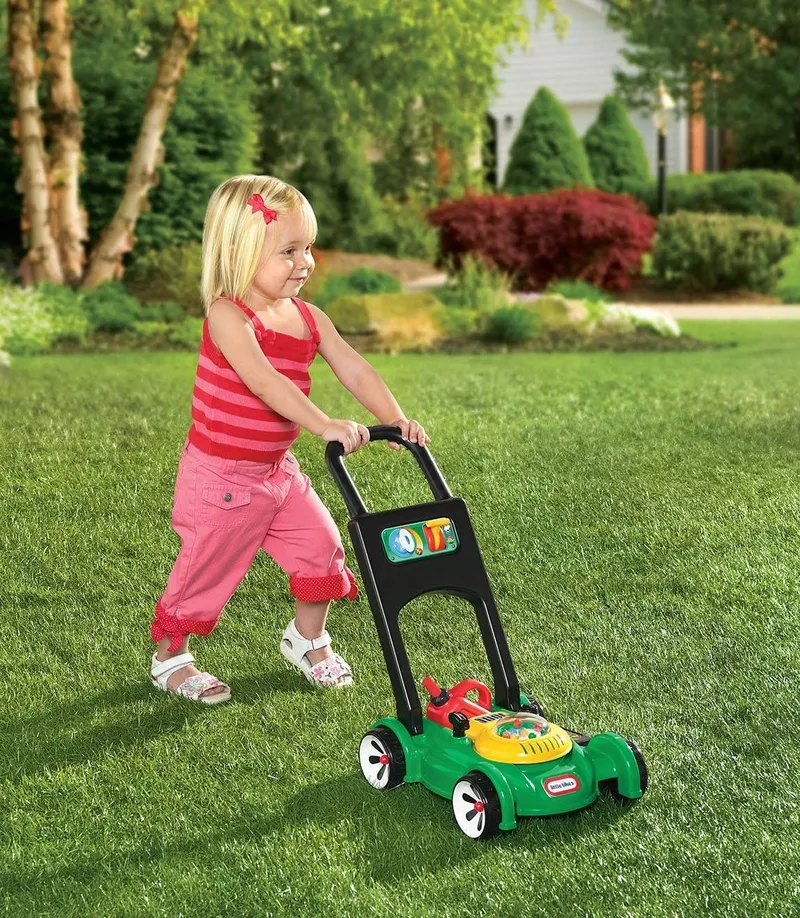 Kosiarka Pchacz Elektryczna Little Tikes Gas N Go - Zielona