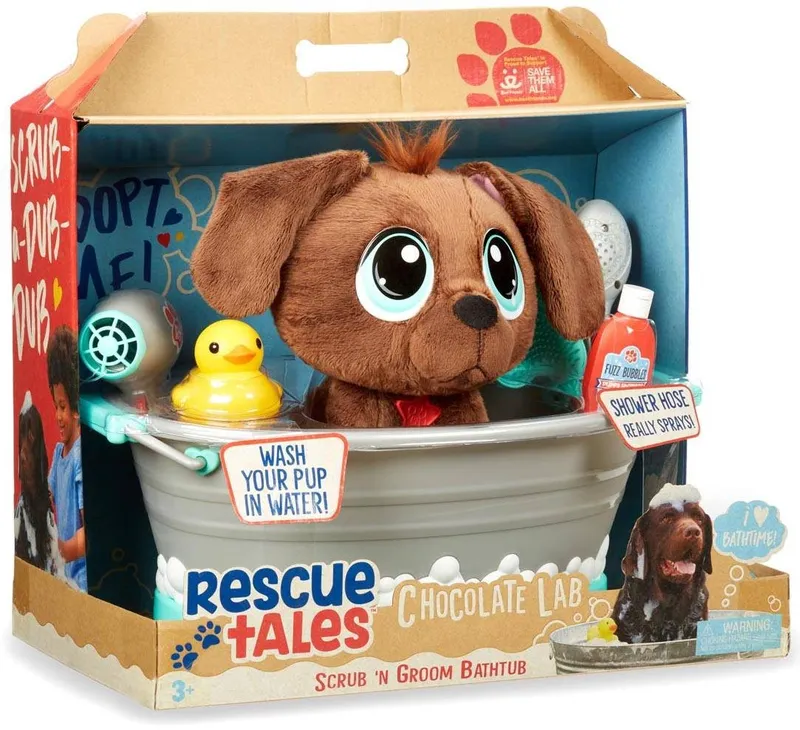 Zestaw Groomerski Kąpielowy Little Tikes Rescue Tales Scrub N Groom 655265