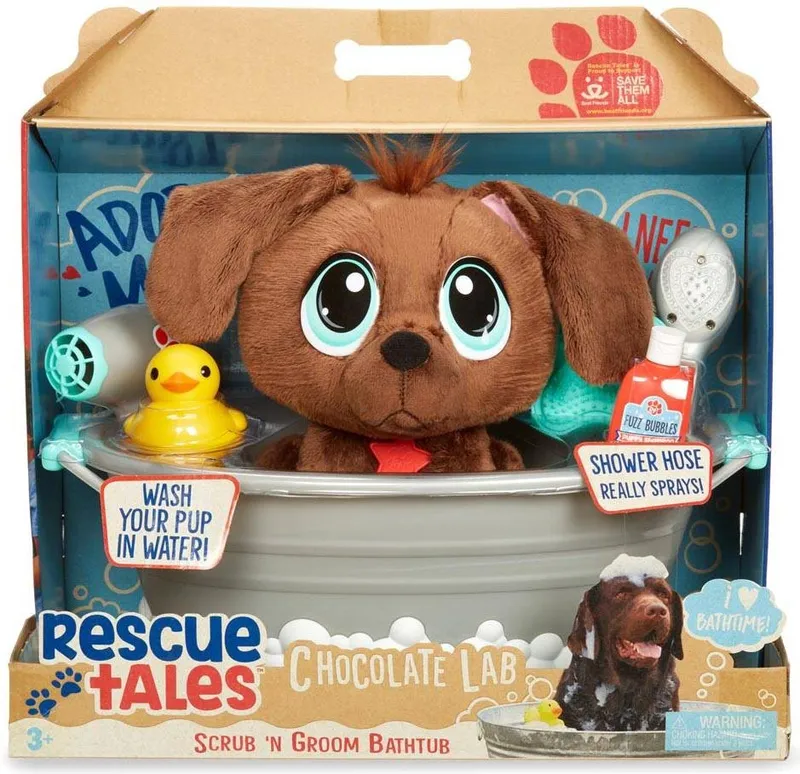Zestaw Groomerski Kąpielowy Little Tikes Rescue Tales Scrub N Groom 655265