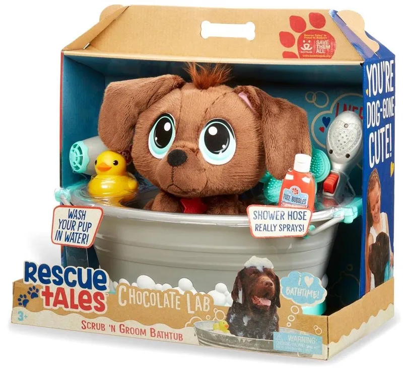 Zestaw Groomerski Kąpielowy Little Tikes Rescue Tales Scrub N Groom 655265