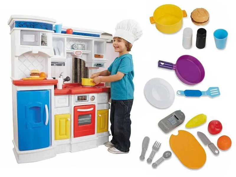 Kuchnia Zabawkowa Gourmet Prep N Serve Little Tikes Dla Dzieci 173028