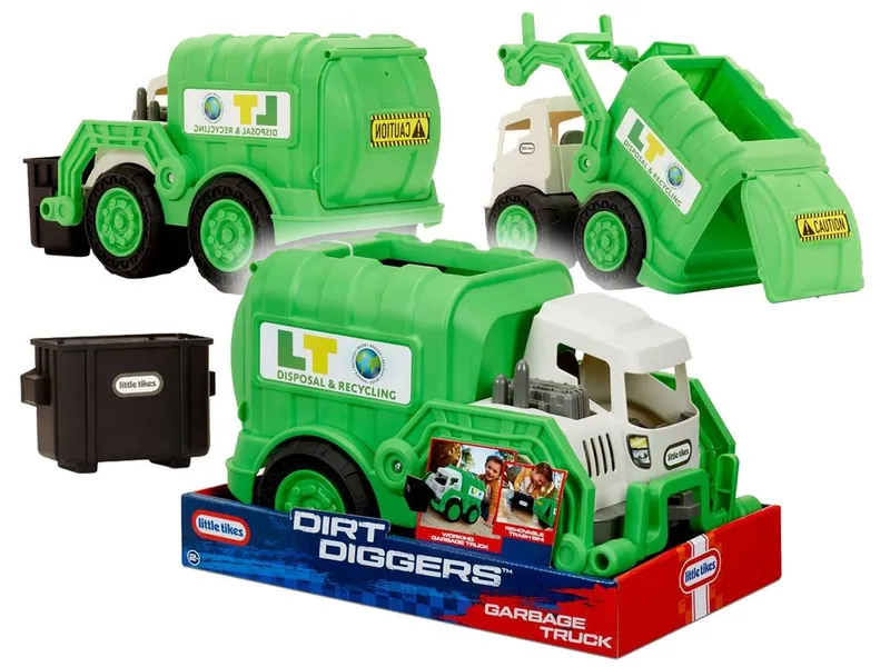 Śmieciarka Little Tikes Dirt Digger Funkcjonująca Dla Dzieci Pojazd