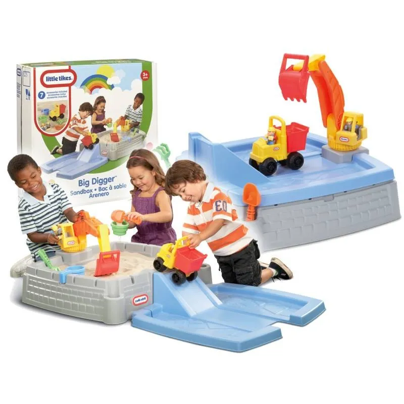 Piaskownica Plac Budowy Dla Dzieci Z Pokrywą Little Tikes 624520
