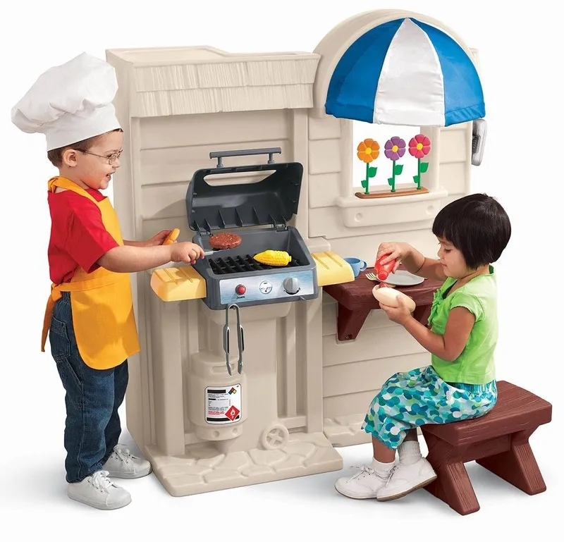 Kącik Kuchenny Z Grillem Dla Dzieci Little Tikes Inside Outside Cook N