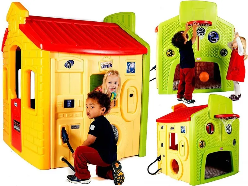 Domek Dla Lalek Little Tikes Town Playhouse Evergreen Miejski 444C