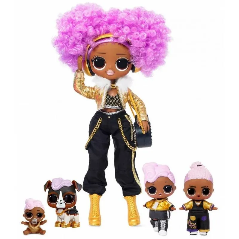 Lalka L.o.l. Surprise Omg Dj Family Zestaw Figurek 35 x 28 x 12 cm