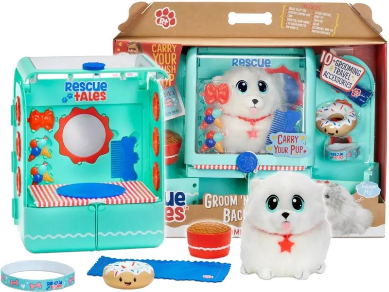 Plecak Dla Zwierzaka Rescue Tales Salon Piękności Groom N Go LITTLE TIKES