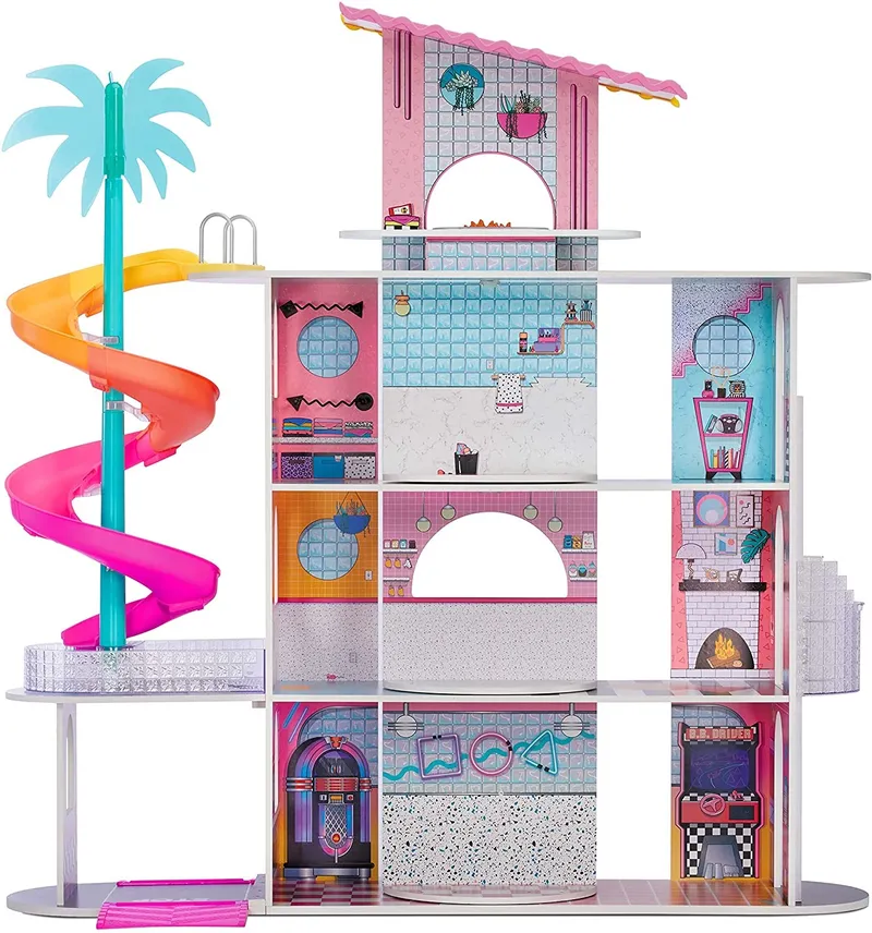 Domek Dla Lalek House Of Surprises Oświetlony L.o.l. Surprise Omg 68 x 48
