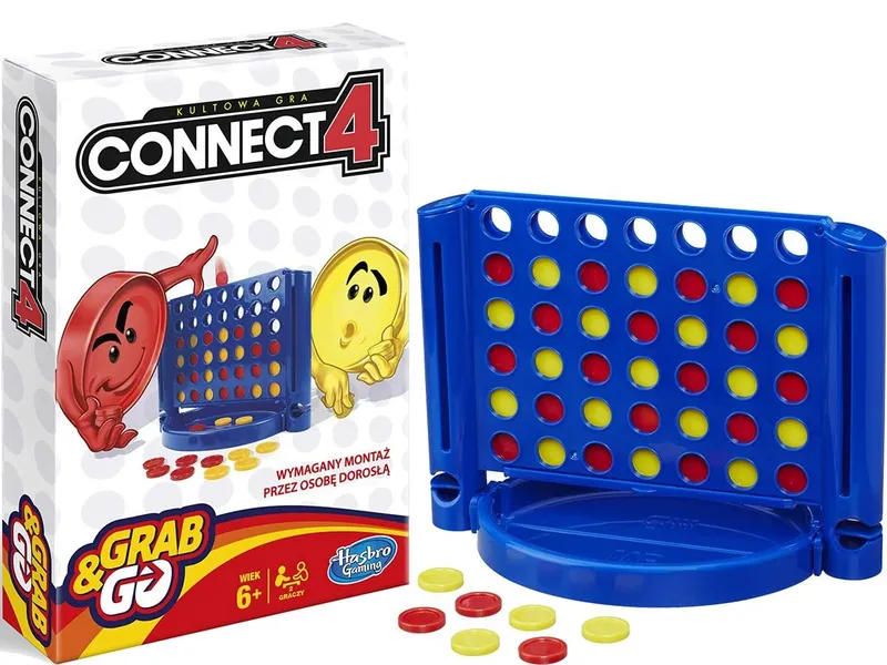 Gira Logiczna Connect 4 Grab N Go HASBRO B1000 Szybka