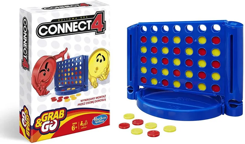 Gira Logiczna Connect 4 Grab N Go HASBRO B1000 Szybka