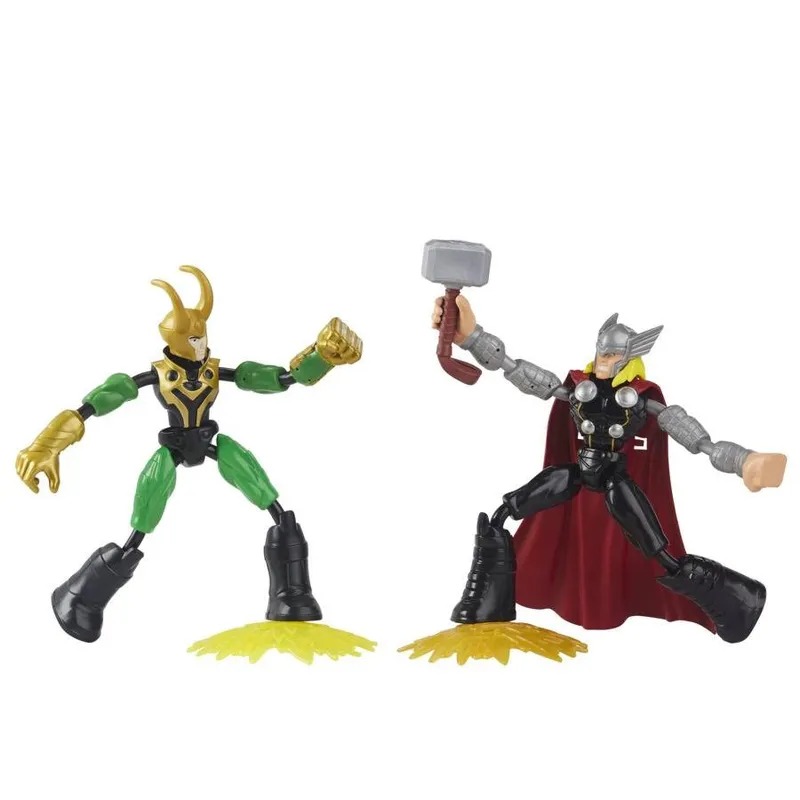 Figurka MARVEL Bend And Flex Thor I Loki HASBRO F0245 2 szt