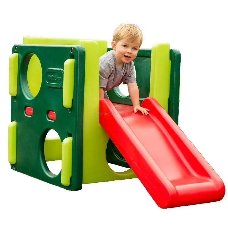 Plac Zabaw Little Tikes Hide Slide Climber Drewniany 180 x 95 x 120 cm