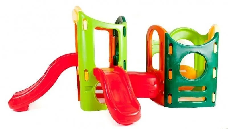 Plac Zabaw 8 w 1 Drewniany Wielofunkcyjny Little Tikes 160 x 90 x 50 cm