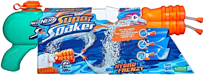 Pistolet Wodny Nerf Super Soaker Hydro Frenzy F3891