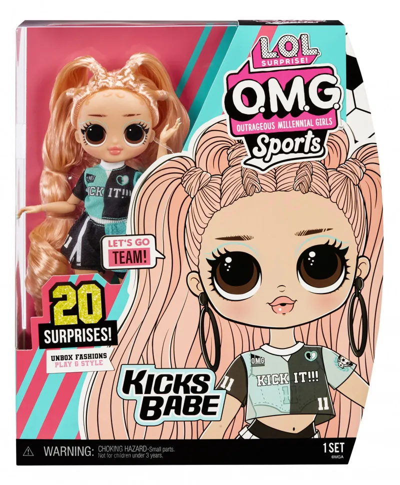 Lalka L.o.l Surprise Omg Sports Kicks Babe Kolekcjonerska