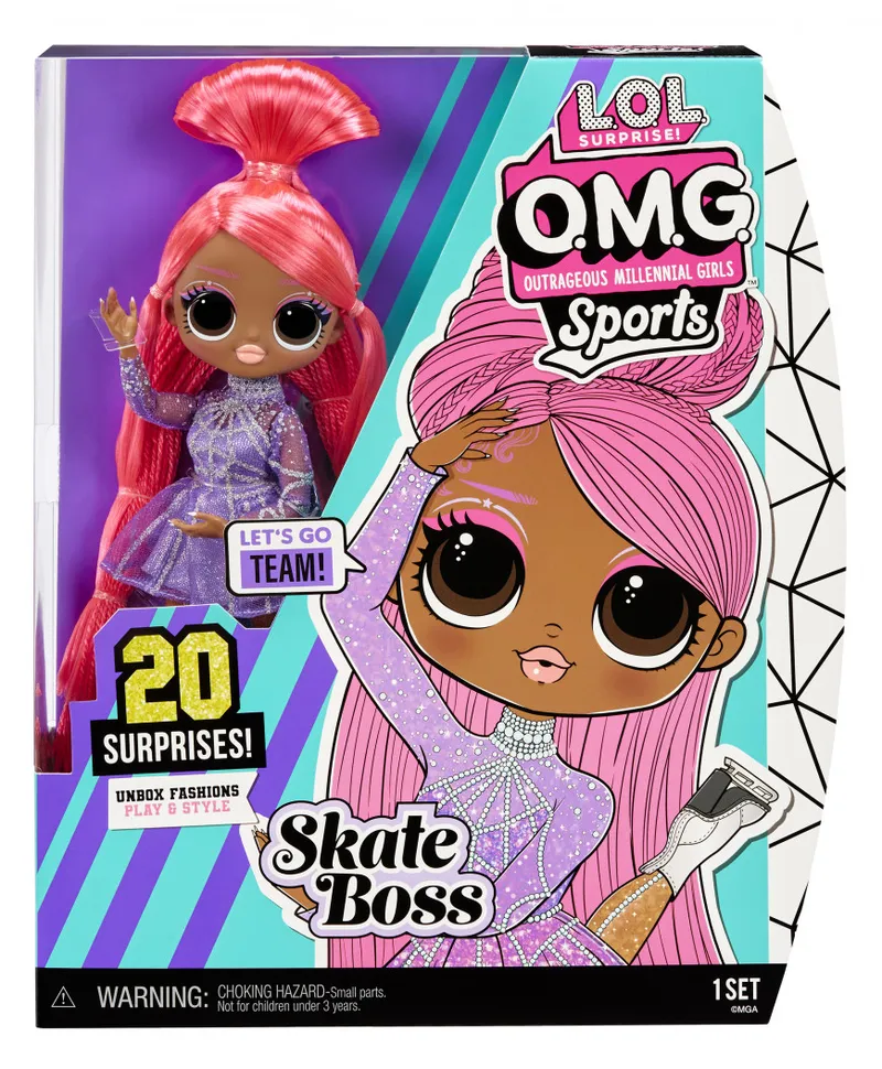 Lalka L.o.l. Surprise Omg Sports Skate Boss Z Akcesoriami