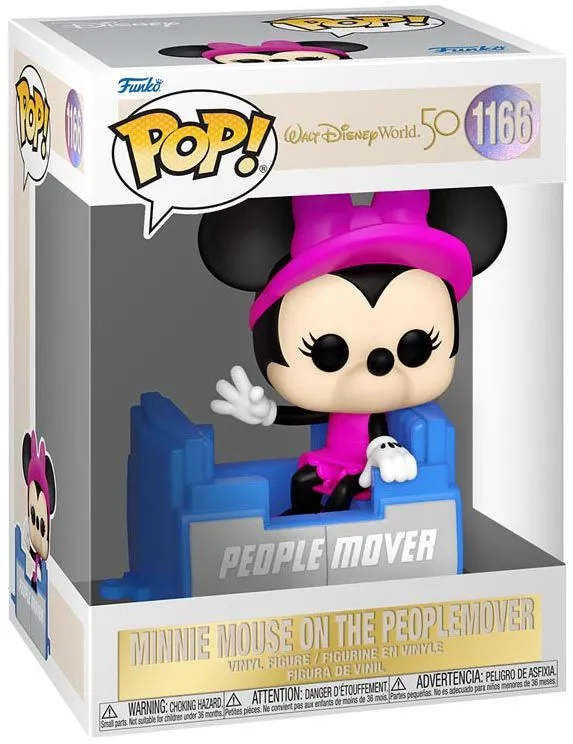 Funko Pop DISNEY WDW50 People Mover Minnie Myszka Mini W Wagoniku 1166