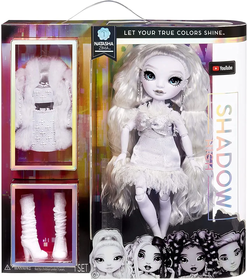 Lalka Modowa Shadow High Natasha Zima 1 Seria 583547 - Biała