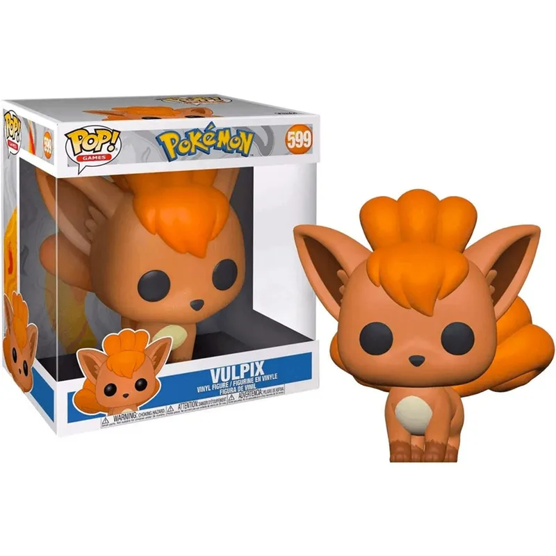 Funko Pop Jumbo Games Pokemon Vulpix Figurka 25 cm