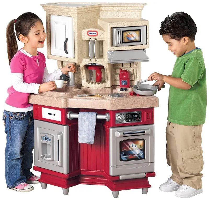 Kuchnia Dla Dzieci Super Szefa Little Tikes 484377 - Czerwona