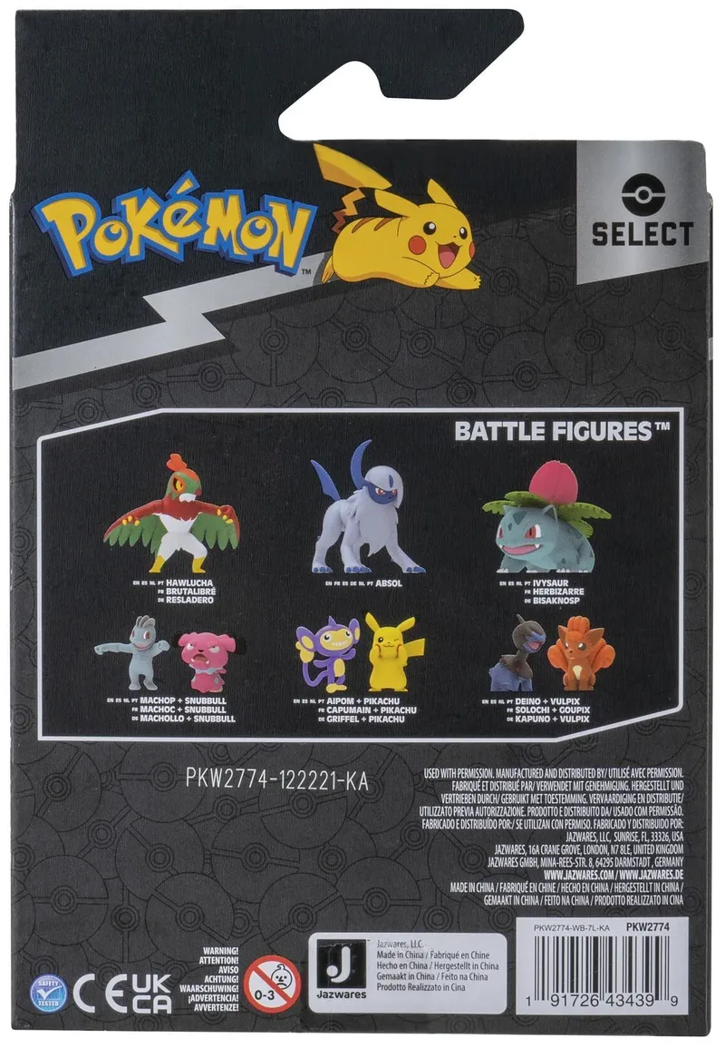 Figurka Kolekcjonerska Pokemon Cubone I Marowak Select 2774