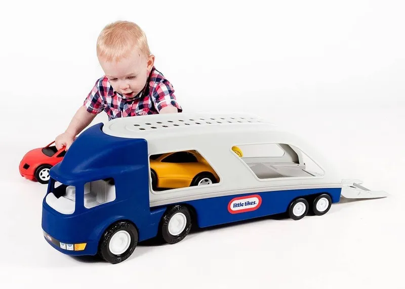 Laweta Z 2 Samochodami Little Tikes Big Car Carrier 70 x 45 x 30