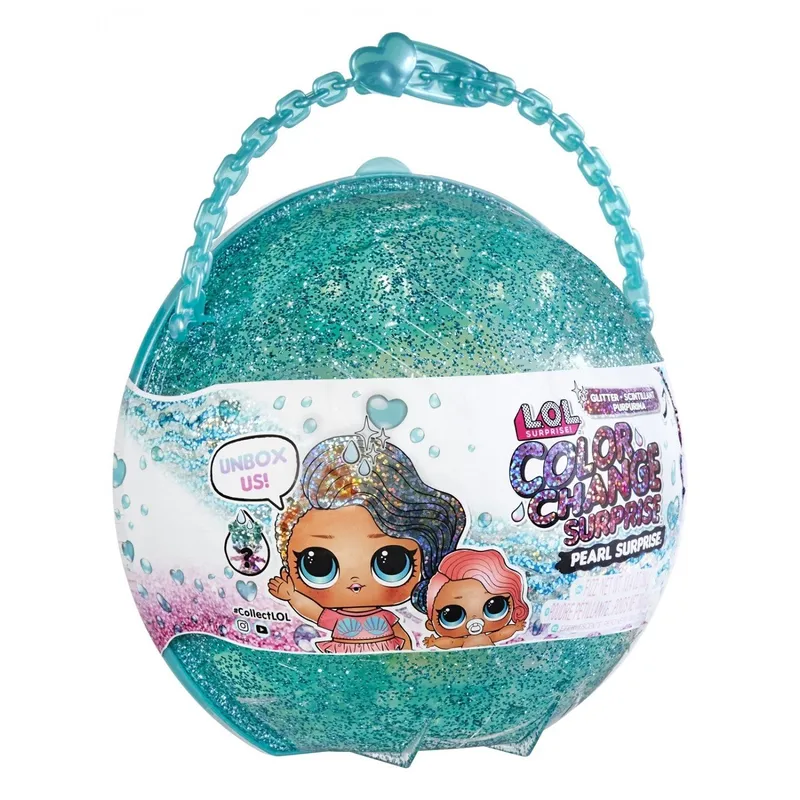 Lalka Lol Surprise Glitter Color Change Pearl Zmiana Koloru - Niebieska