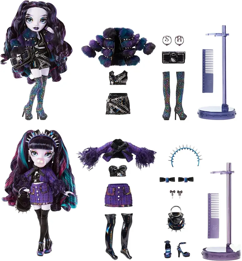 Zestaw 2 Lalek Rainbow High Shadow High Kolekcjonerskie Lalki Fashion Doll