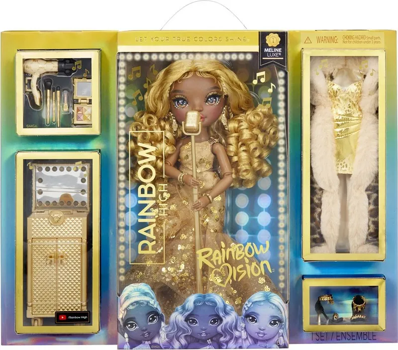 Lalka Rainbow High Vision Meline Luxe 582717 Kolekcjonerska