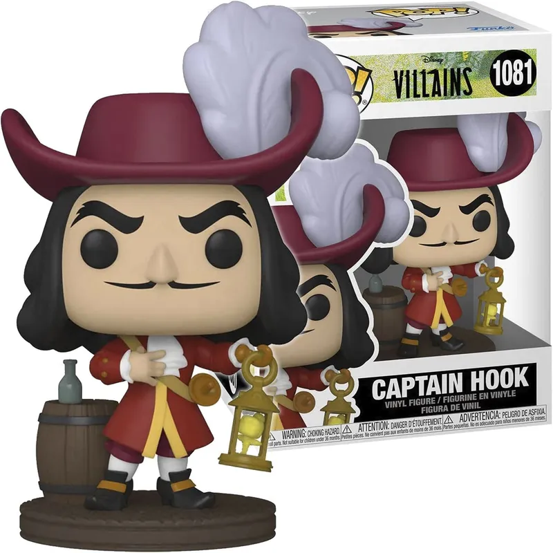 Funko Pop Villains Kapitan Hak 1081 Figurka Kolekcjonerska 10 cm