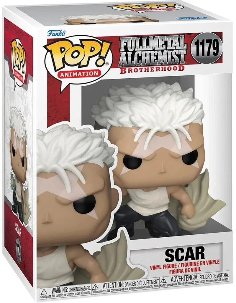 Funko Pop Fullmetal Alchemist Scar Mściwy Alchemik 1179 57740